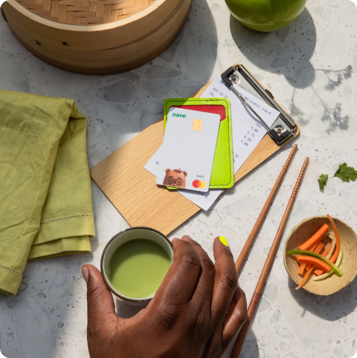 matcha and cards